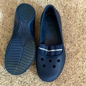 CROCS Blue Water Shoes with Ventilation and Grip